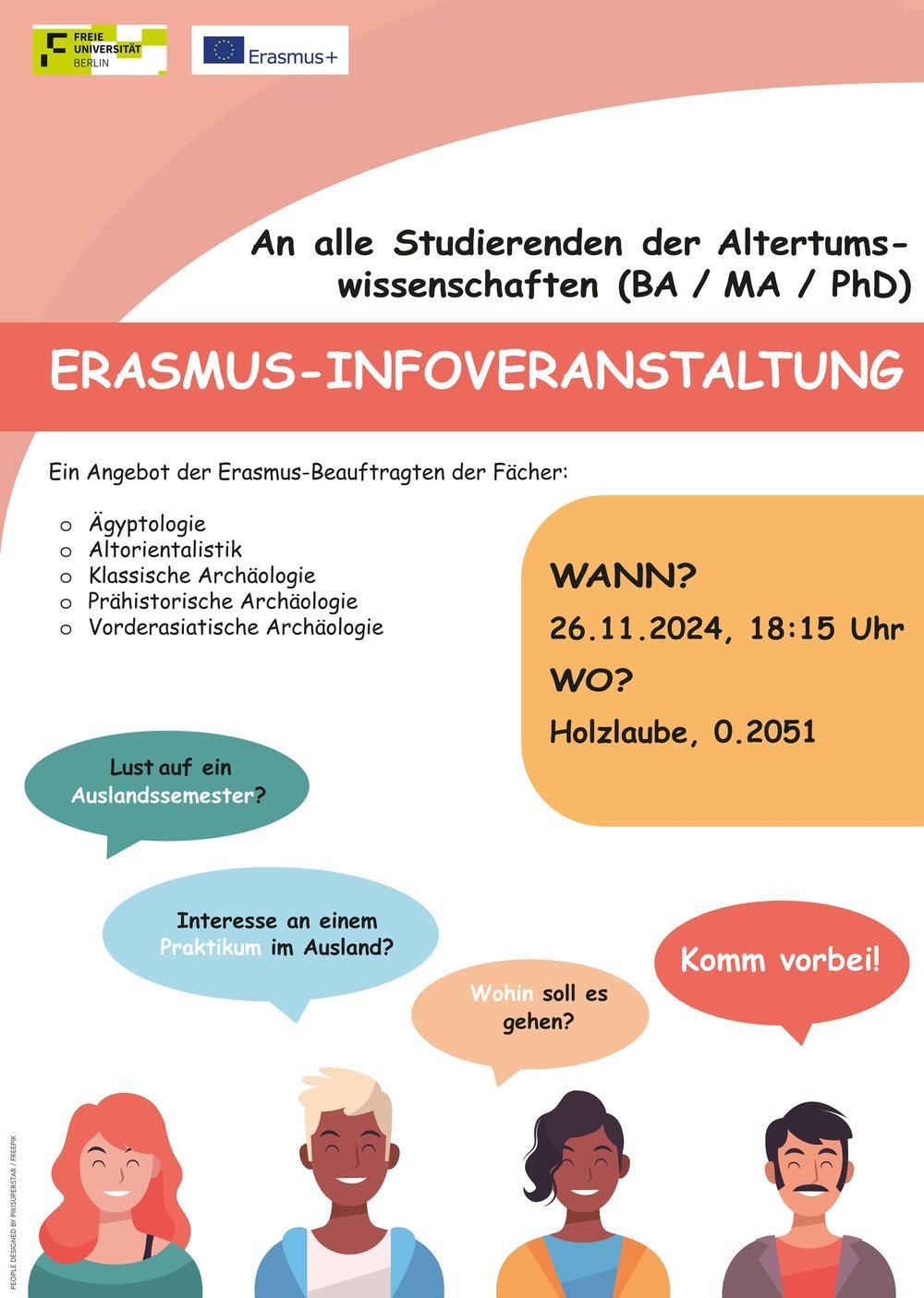 ERASMUS Info-Veranstaltung