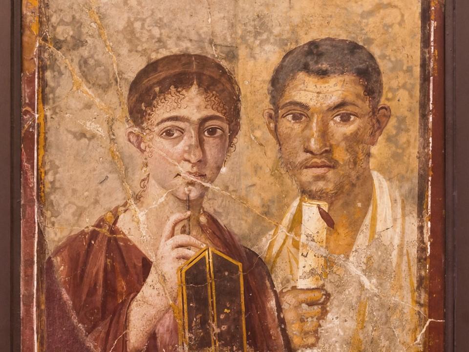 Pompeii_Terentius Neo und seine Frau