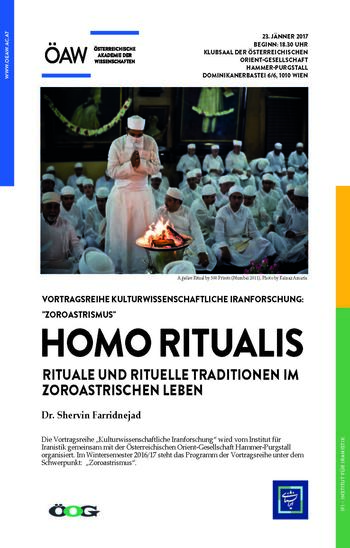 Plakat Farridnejad Homo Ritualis