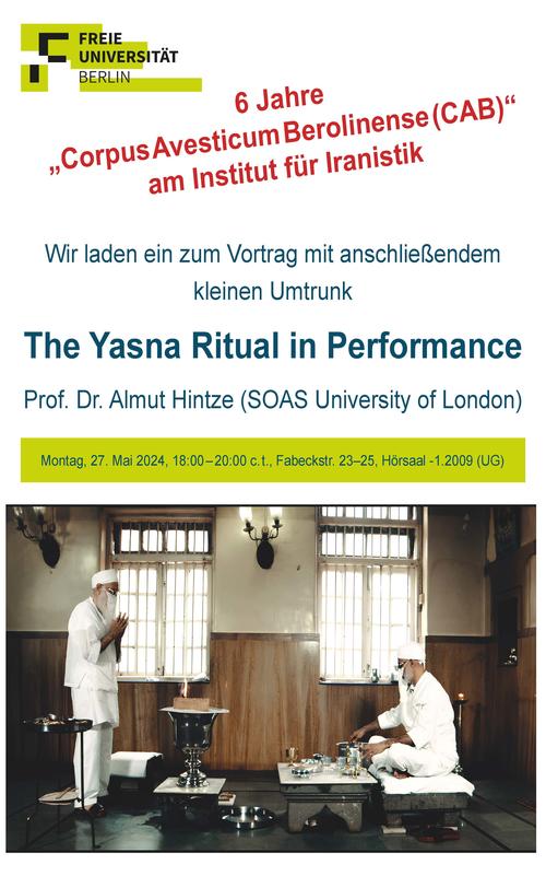 The Yasna Ritual in Performance