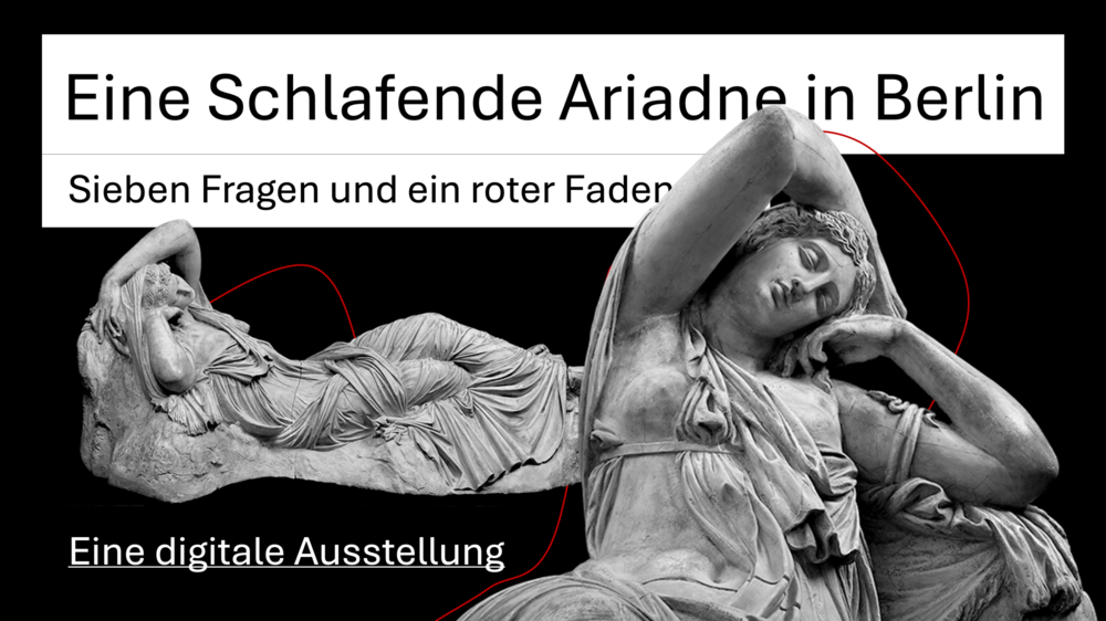 Eine schlafende Ariadne in Berlin / Abguss-Sammlung Antiker Plastik