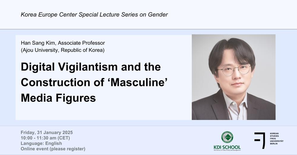 KEC Special Lecture Series on Gender - Associate Professor Dr. Han Sang Kim