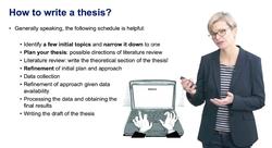 what does thesis mean in chinese