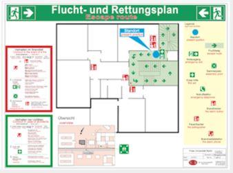 Flucht- und Rettungsplan