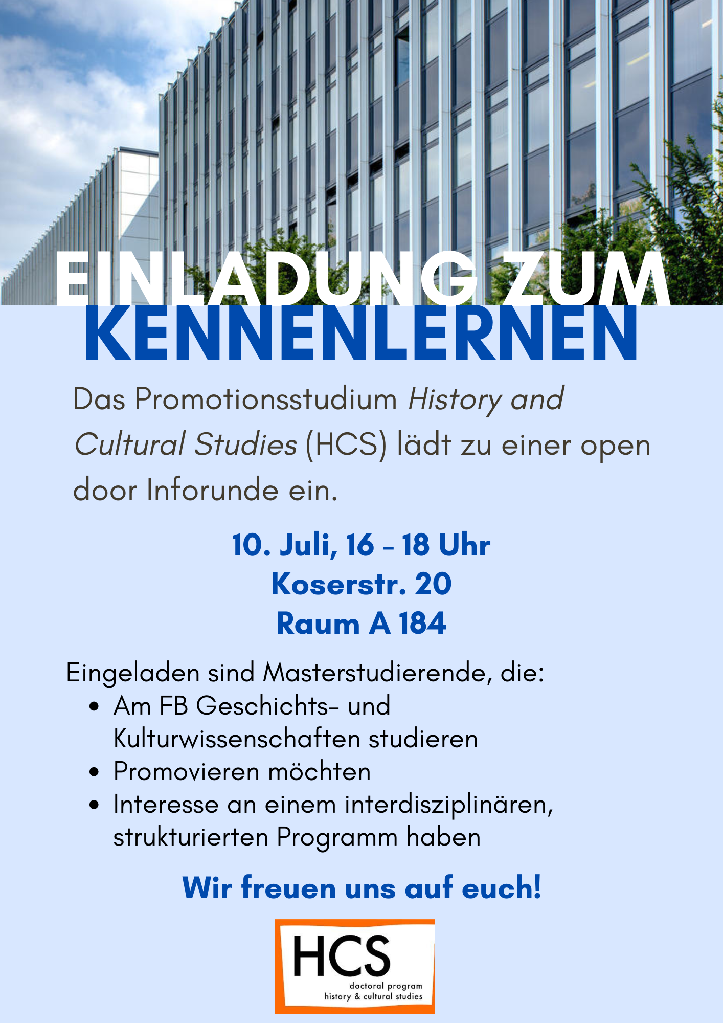 HCS Infoveranstaltung